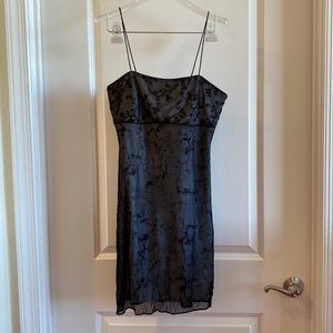 Delicate spaghetti strap LBD party/ cocktail dress